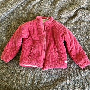 Kids Pink Corduroy Jacket